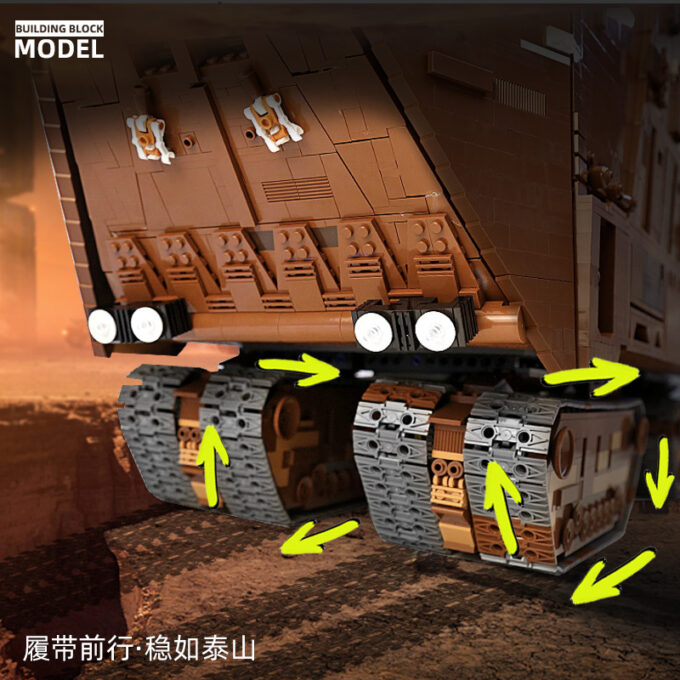 MOULD KING 21009 UCS Sandcrawler Star Wars Remote Control - Image 7