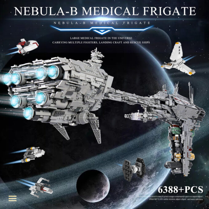 MOULD KING 21001 UCS Nebulon Model B Medical Frigate Star Wars - Image 3