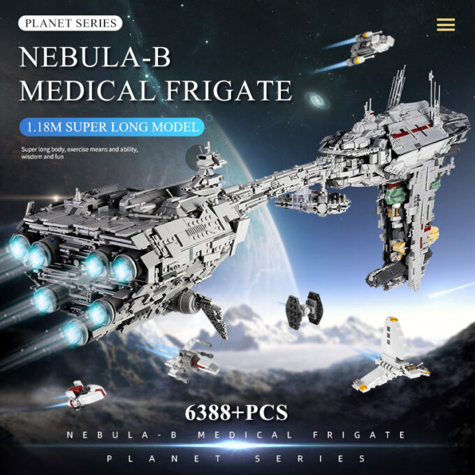 MOULD KING 21001 UCS Nebulon Model B Medical Frigate Star Wars - Image 5