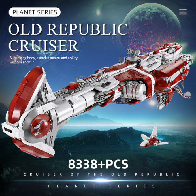 MOULD KING 21002 Old Republic Escort Cruiser - Image 4