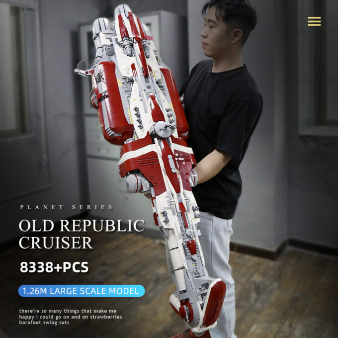 MOULD KING 21002 Old Republic Escort Cruiser - Image 5