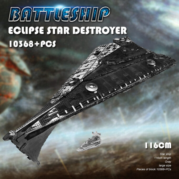 Mould King 21004 UCS Eclipse-class Dreadnought - Image 2