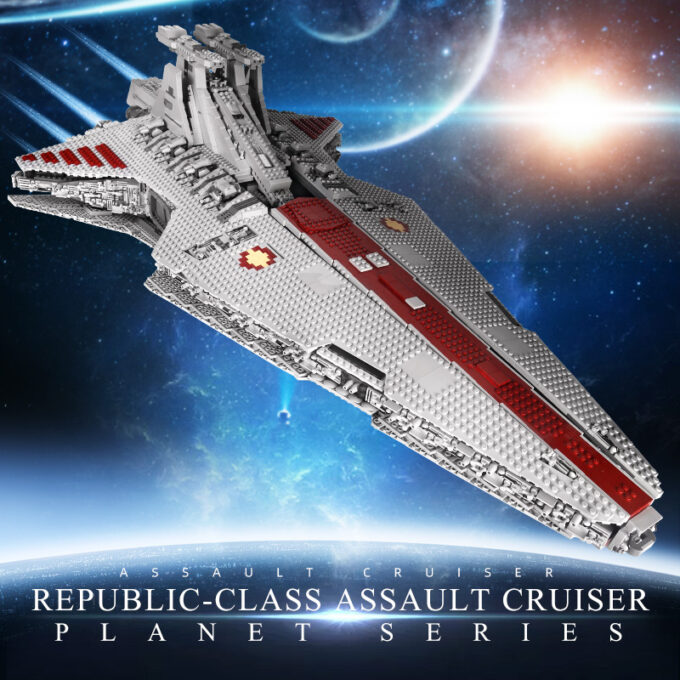 Mould King 21005 Republic Attack Cruiser - Image 2