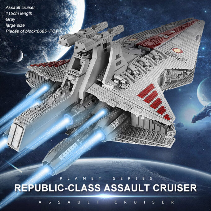 Mould King 21005 Republic Attack Cruiser - Image 3