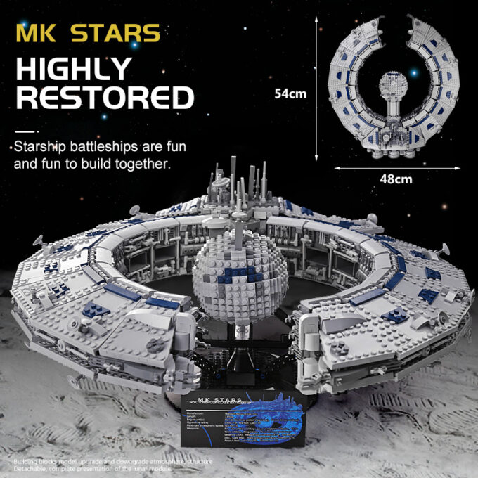 MOULD KING 21008 Lucrehulk Battleship Droid Control Ship - Image 2
