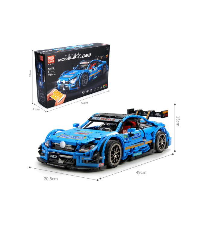 Mould King 13073 RC 1:8 C63 DTM - Image 4