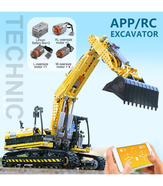 Mould King 13112 RC Excavator - Image 2