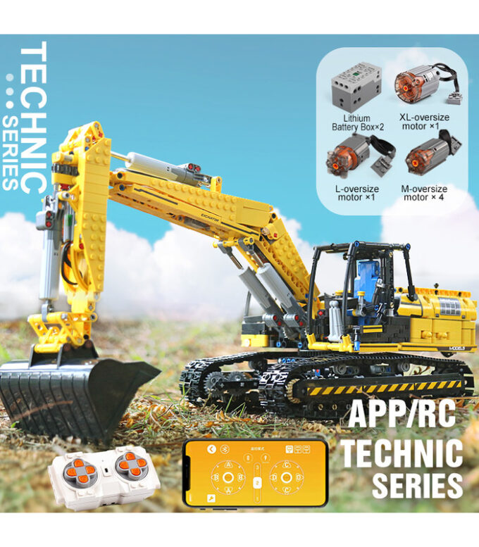 Mould King 13112 RC Excavator - Image 4