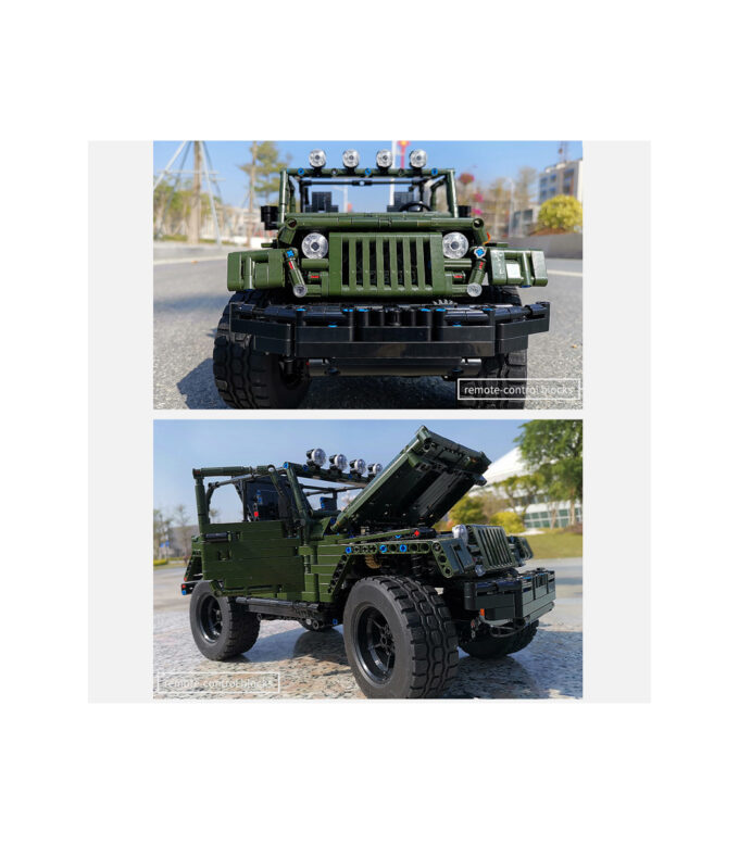 Mould King 13124 RC 1:8 WRANGLER - Image 6