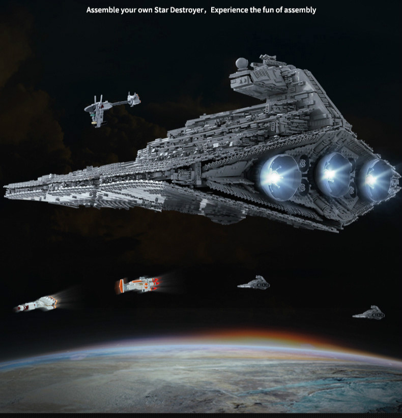 Mould king 13135 sales monarch imperial star destroyer