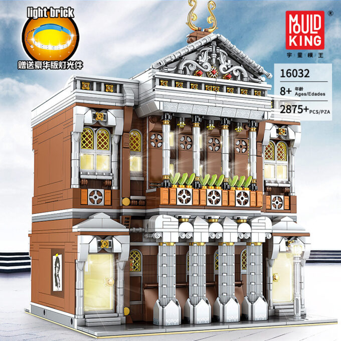Mould King 16032 Concert Hall with Light