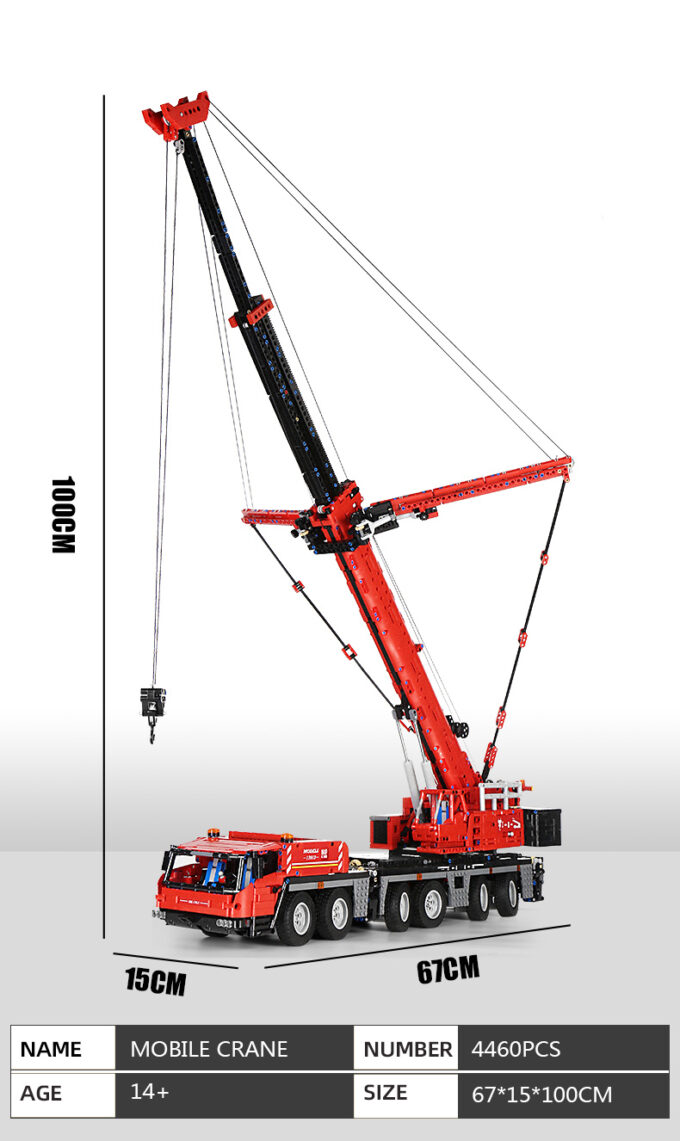 Mould King 17013 RC Grove GMK Crane Mould King UK Online Shop