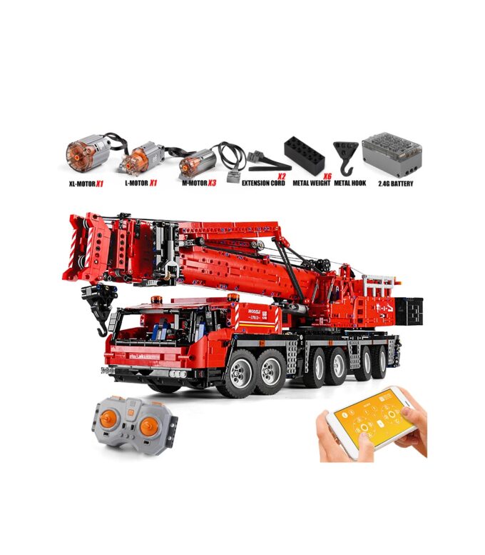 Mould King 17013 RC Grove GMK Crane - Image 2