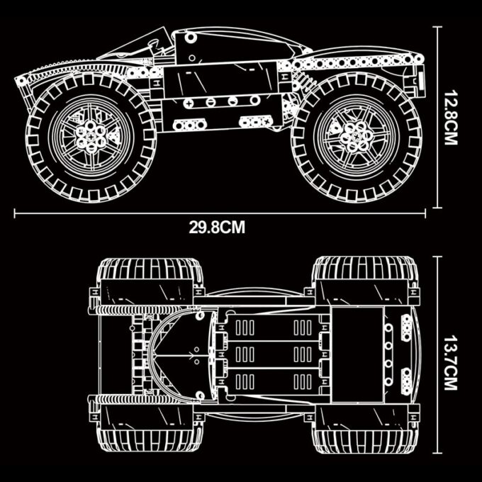 Mould King 18025 RC MK Giant - Image 4