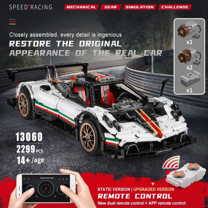 Mould King 13060 Pagani Zonda R - Image 4