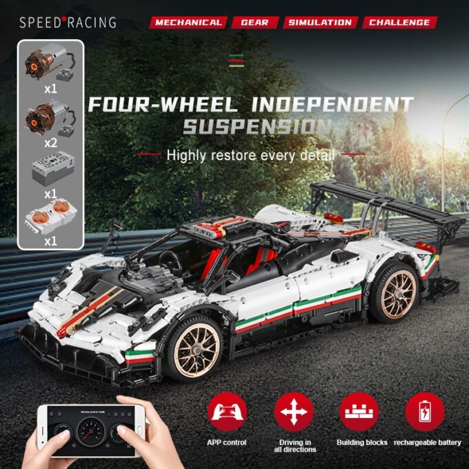 Mould King 13060 Pagani Zonda R - Image 5