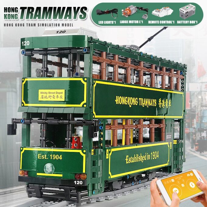 Mould King KB120 Hong Kong Tramways - Image 2