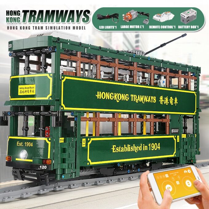 Mould King KB120 Hong Kong Tramways - Image 3