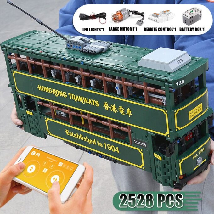 Mould King KB120 Hong Kong Tramways - Image 4