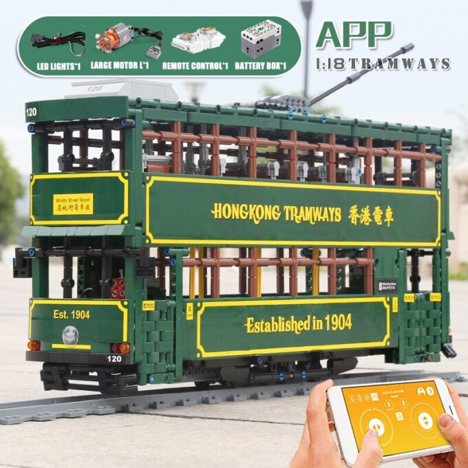 Mould King KB120 Hong Kong Tramways - Image 6
