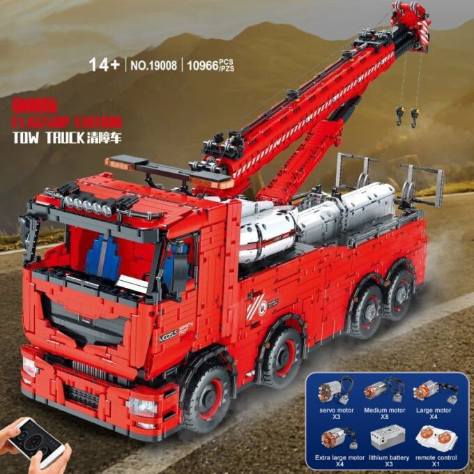 Mould King 19008 RC Tow Truck - Image 2