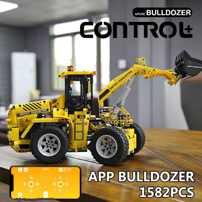 MOULD KING 13122S Volvo L350F Wheel Loader Bulldozer - Image 2