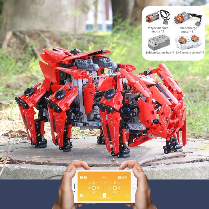 Mould King 20005 RC Walking Tank MK-HEXA - Image 5