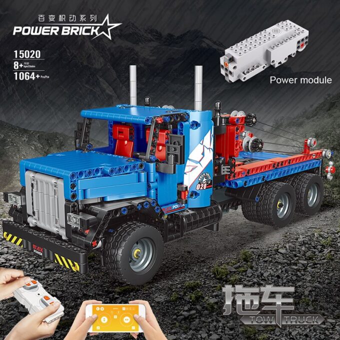 Mould King 15020 RC Tow Truck - Image 2