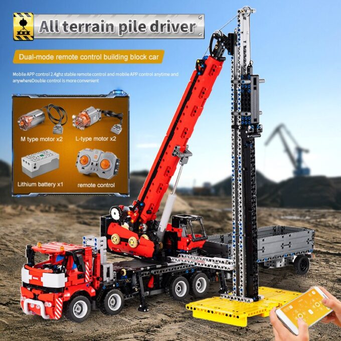Mould King 17003 All Terrain Piling Platform - Image 2