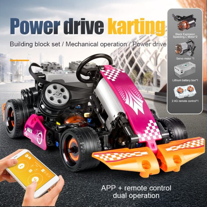 Mould King 18026 RC Karting GO-KART - Image 2