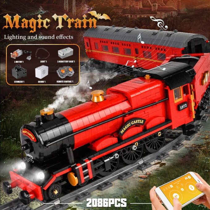 Mould King 12010 RC Magic Train - Image 2
