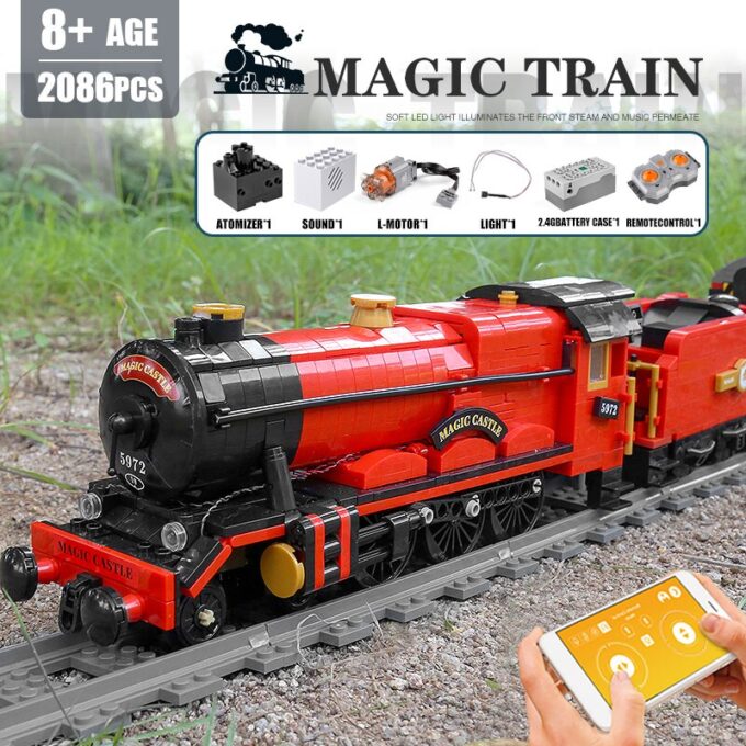 Mould King 12010 RC Magic Train - Image 3