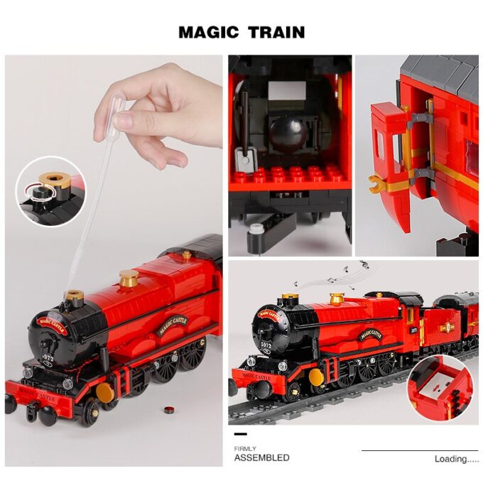 Mould King 12010 RC Magic Train - Image 6