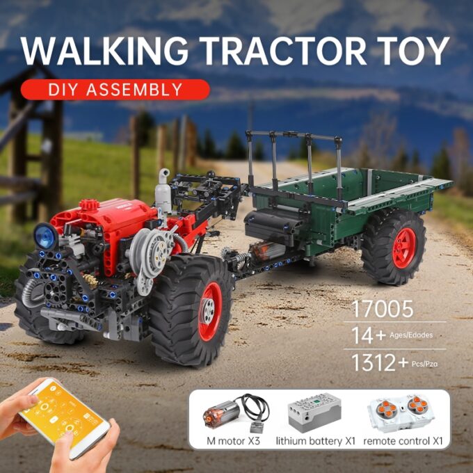 Mould King 17005 RC Tractor - Image 2