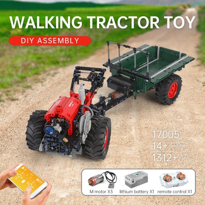 Mould King 17005 RC Tractor - Image 3