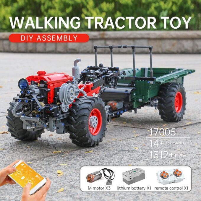 Mould King 17005 RC Tractor - Image 5