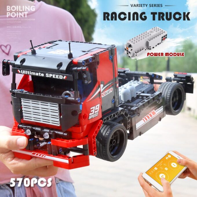 Mould King 15002 RC Racing Truck - Image 2