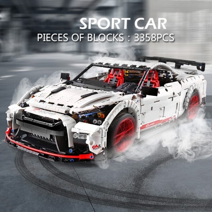 Mould King 13172 Nismo Nissan GTR GT3 Car - Image 3