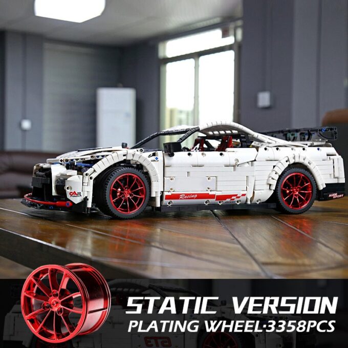Mould King 13172 Nismo Nissan GTR GT3 Car - Image 4