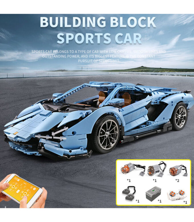 Mould King 13056D 1:8 Linbaoginni Sierne Motor Edition Remote Control - Image 4