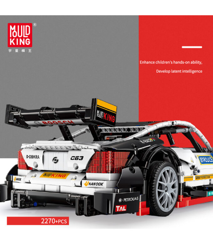 Mould King 13075 1:8 C63 Racing Car - Image 3