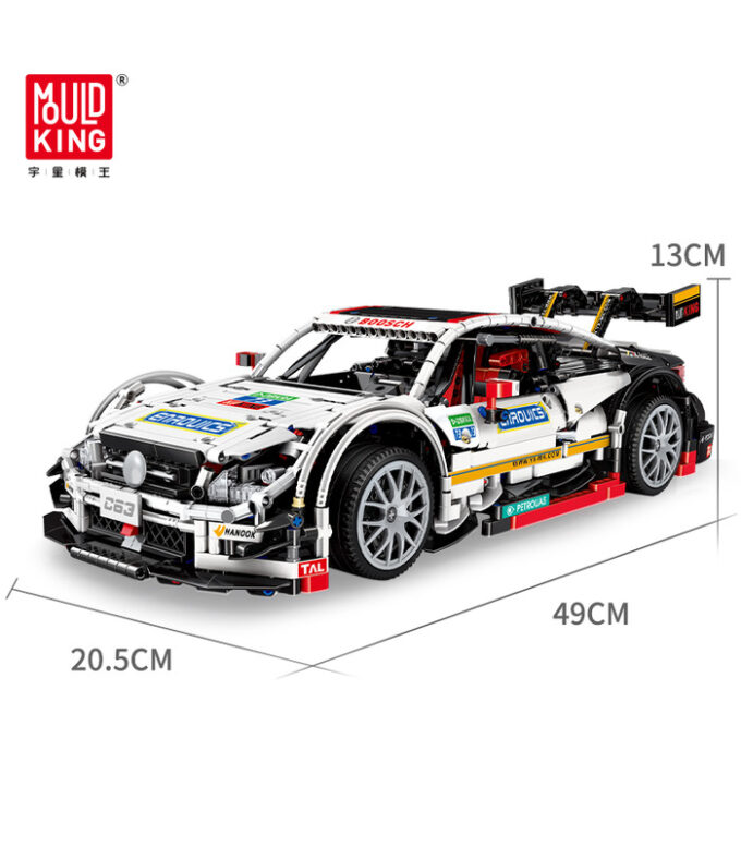 Mould King 13075 1:8 C63 Racing Car - Image 4