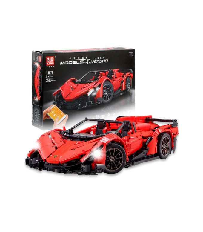 Mould King 13079 RC 1:8  Lamborghini Veneno Supercar