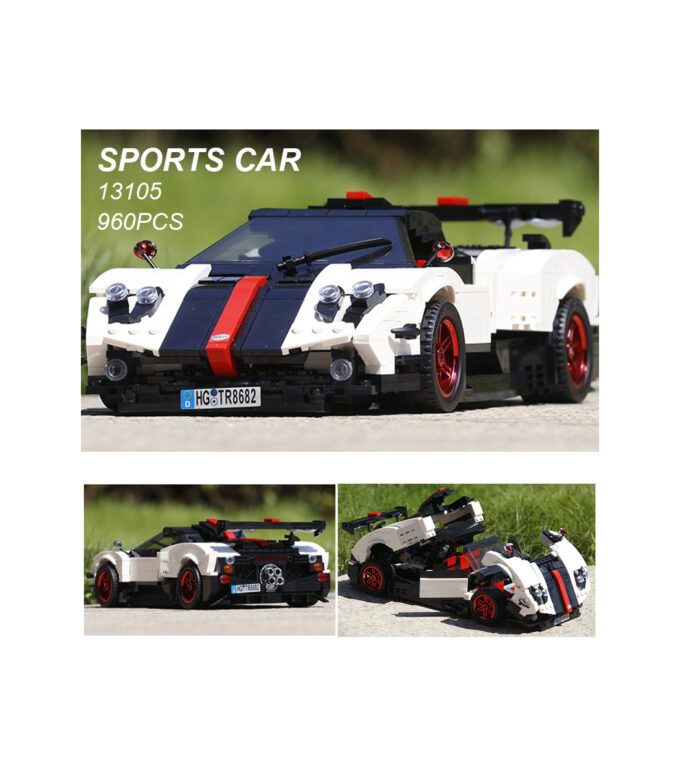 Mould King 13105 Pagani Zonda Cinque Roadster - Image 3
