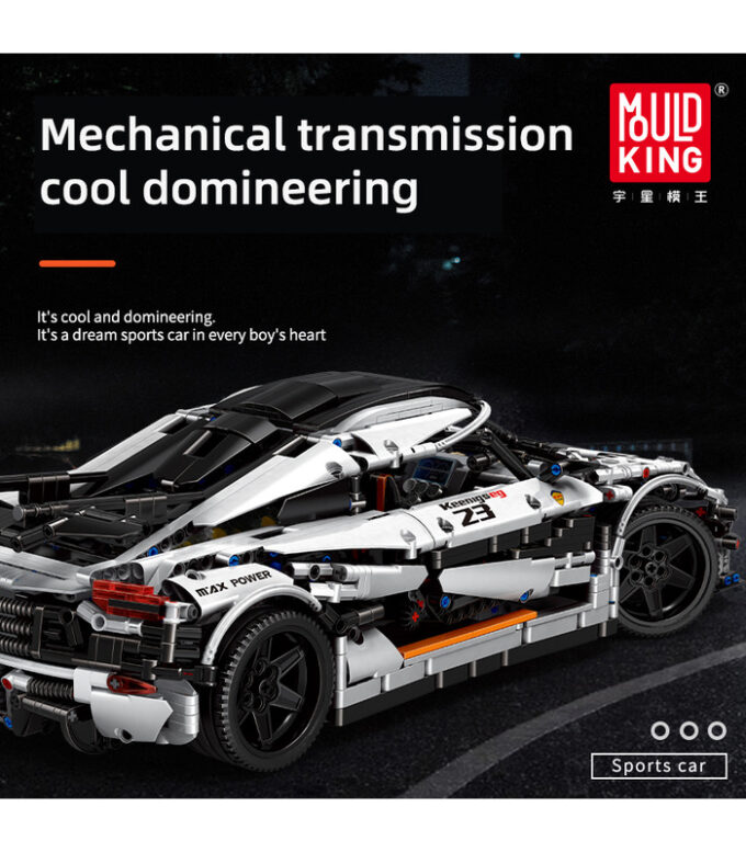 MOULD KING 13120 Keonigesgg Sports Racing Car - Image 4