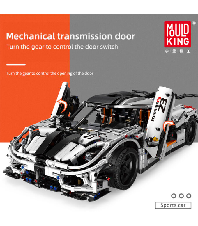 MOULD KING 13120 Keonigesgg Sports Racing Car - Image 5