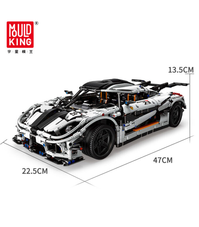MOULD KING 13120 Keonigesgg Sports Racing Car - Image 6