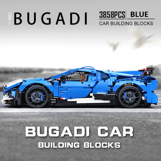 Mould King 13125 Bugatti Dwo Super Sports Car - Image 4