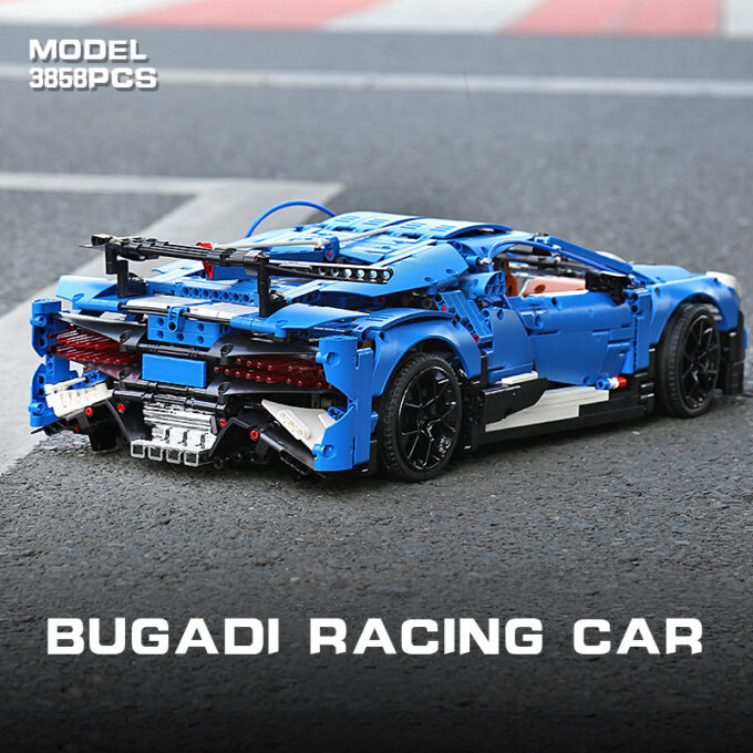 Mould King 13125 Bugatti Dwo Super Sports Car - Image 6