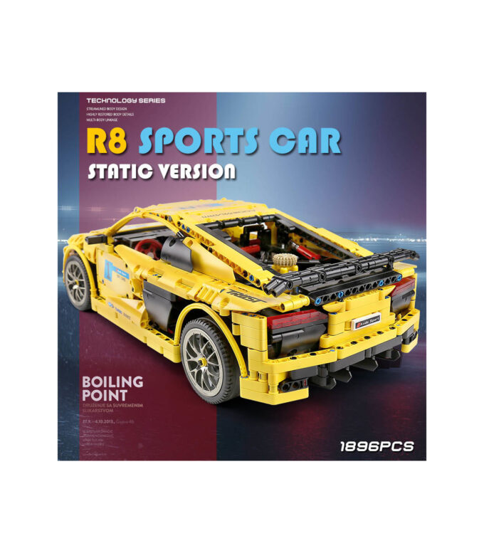 Mould King 13127 Audi R8 V10 Sports Car - Image 2
